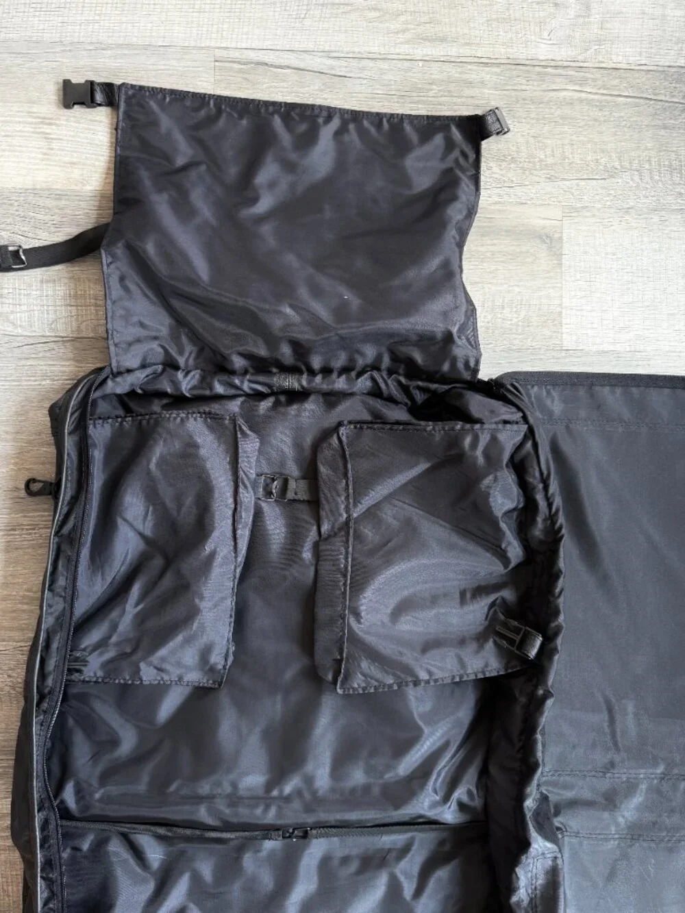 Genuine Leather Top Grain Leather Suit Carrier